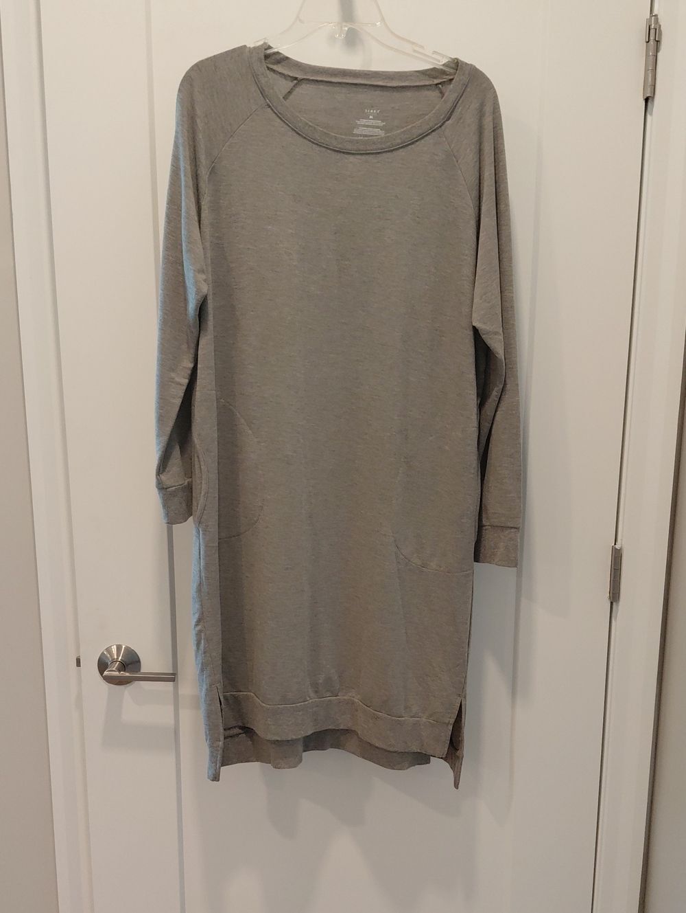 Serra Heather Gray Pullover Top / Dress...Size X/L